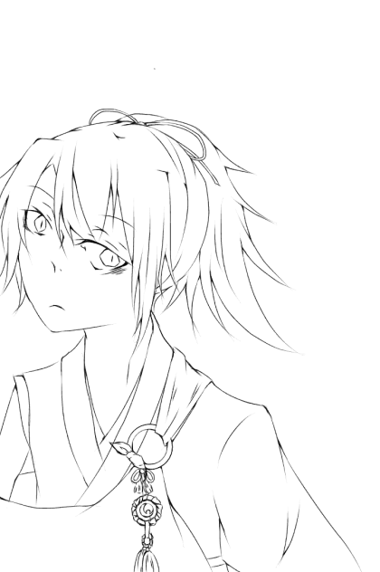 【太刀捏造注意】小夜左文字線画