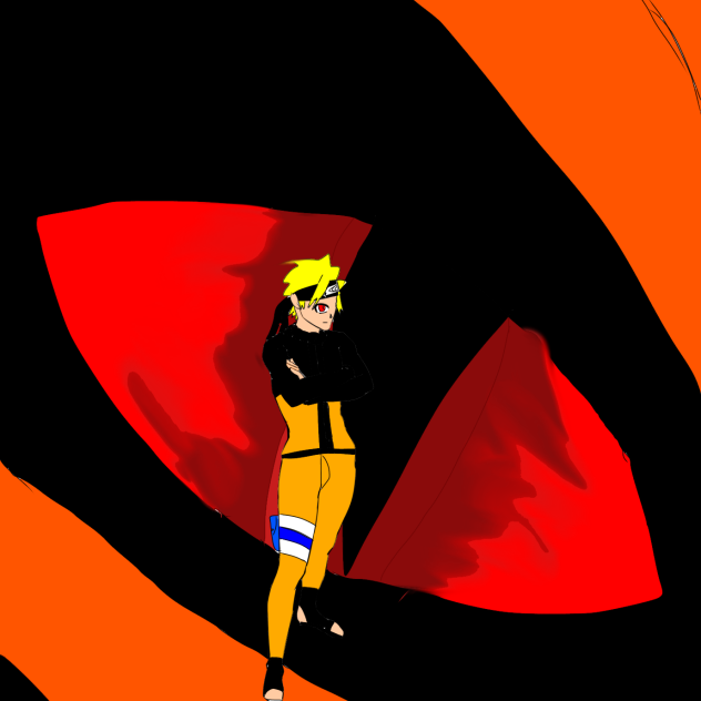 Naruto and Kurama
