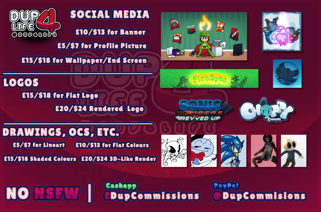 Dup4life Commission Sheet