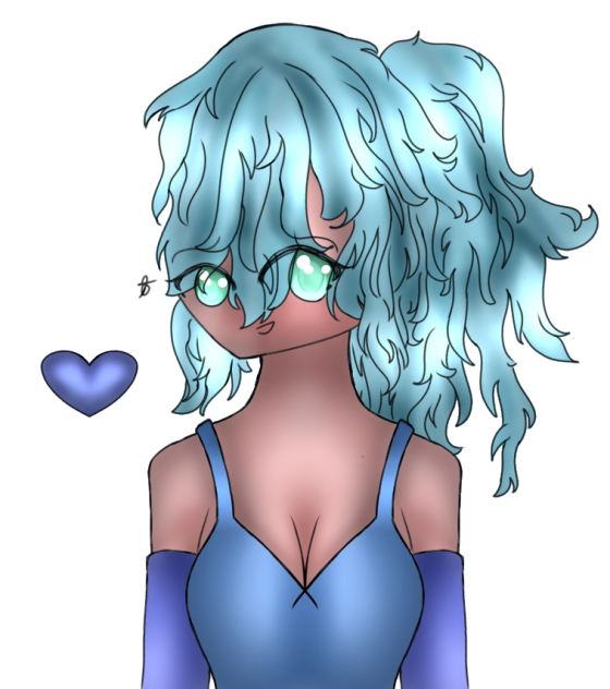 A Nice Girl with a cute Ponytail