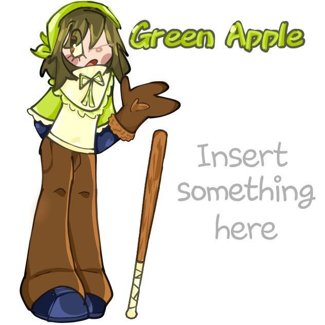 green apple