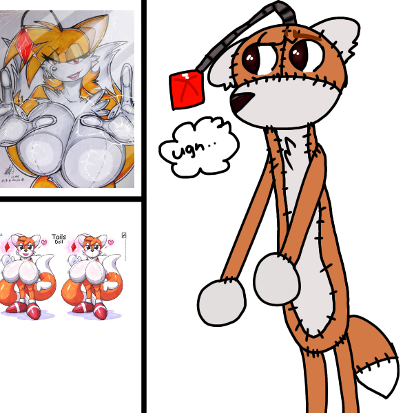 Tailsdoll dislikes your discusting minds