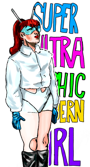 chappell, super ultra graphic moder girl