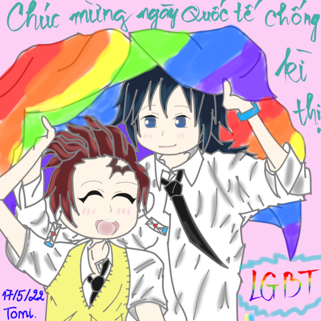 Chúc Mừng ngày Quốc tế chống kì thị LGBT