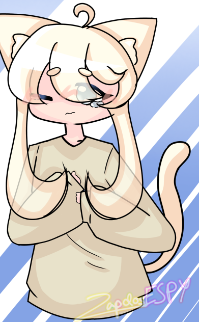 Lil Cat about to Cry TwT