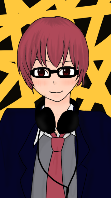 赤髪×メガネ＝？