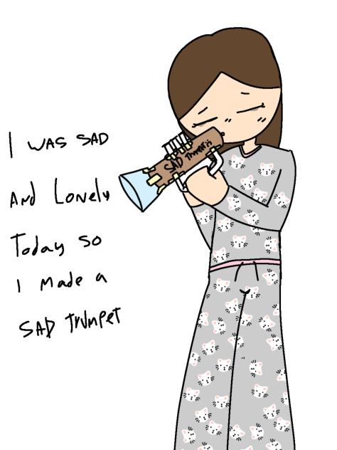 Sad trumpet