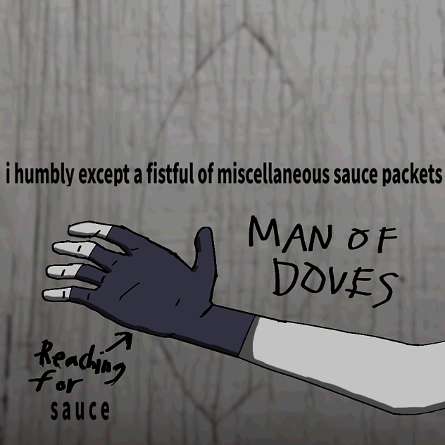 a gift from the man of doves