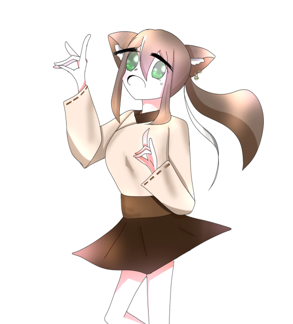 きつね✖女子