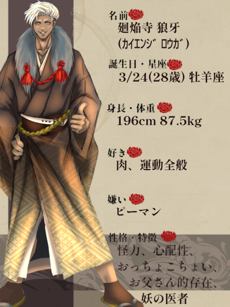 ocプロフィール（狼牙）