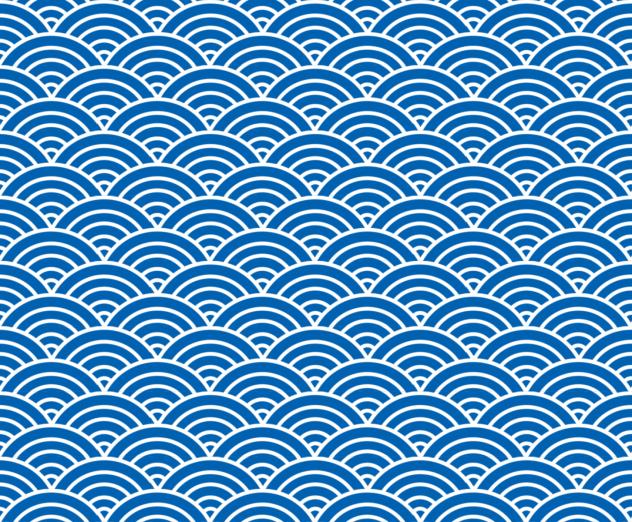 Seigaiha pattern4