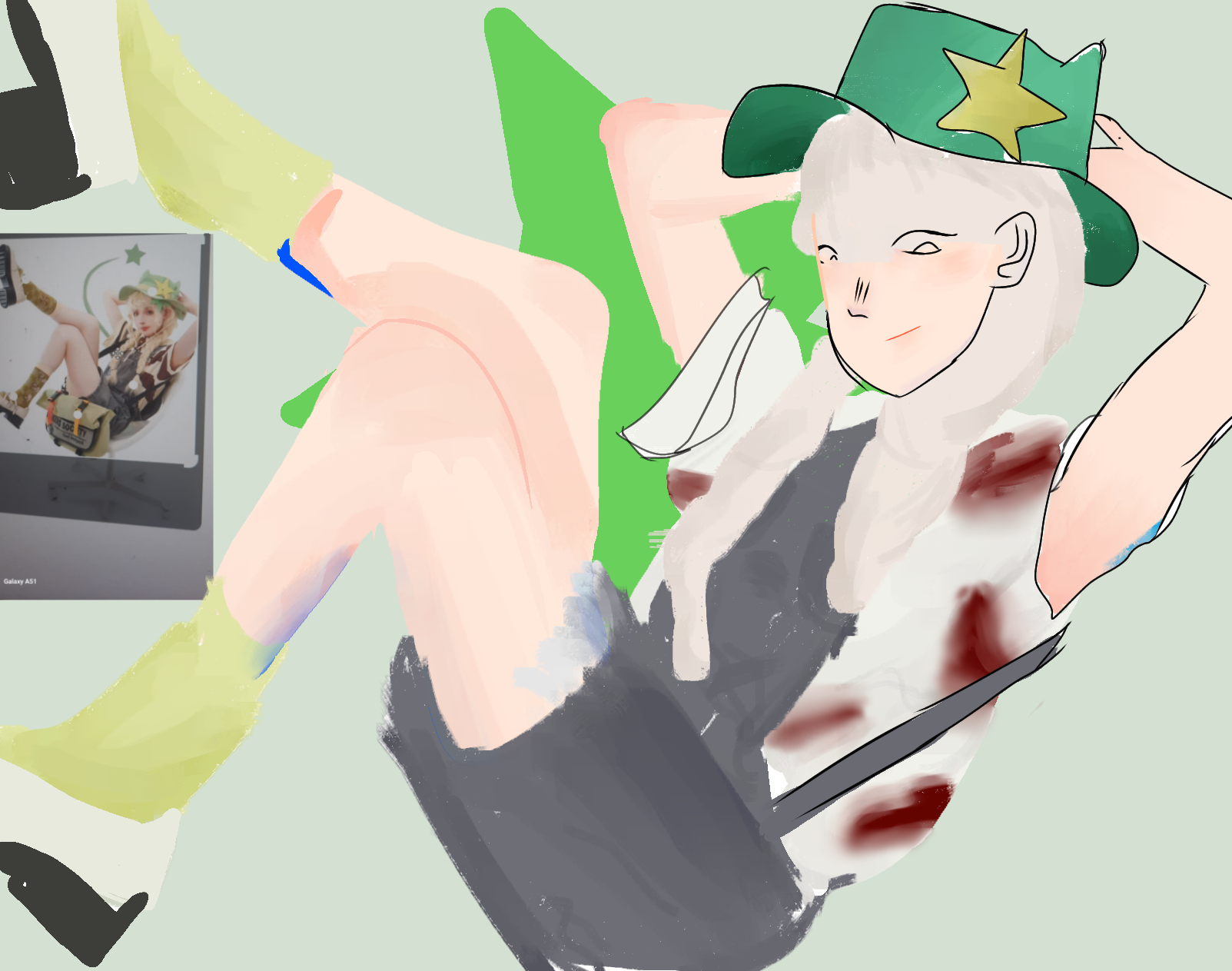 pose study - ibisPaint