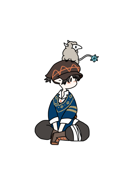 ステラとティート 落書き