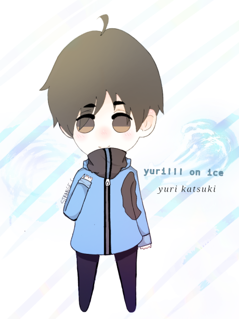 yuri katsuki chibi - ibisPaint