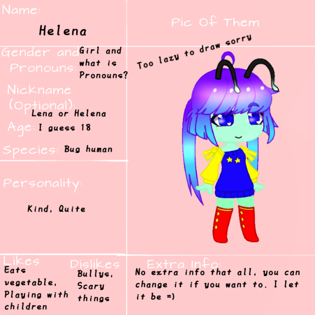 My oc for Just Some Chaos