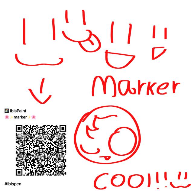 Marker brush