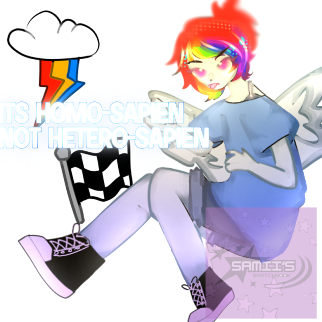 Rainbow dash ❤️🧡💛💚🩵💙💜🩷🌈☁️