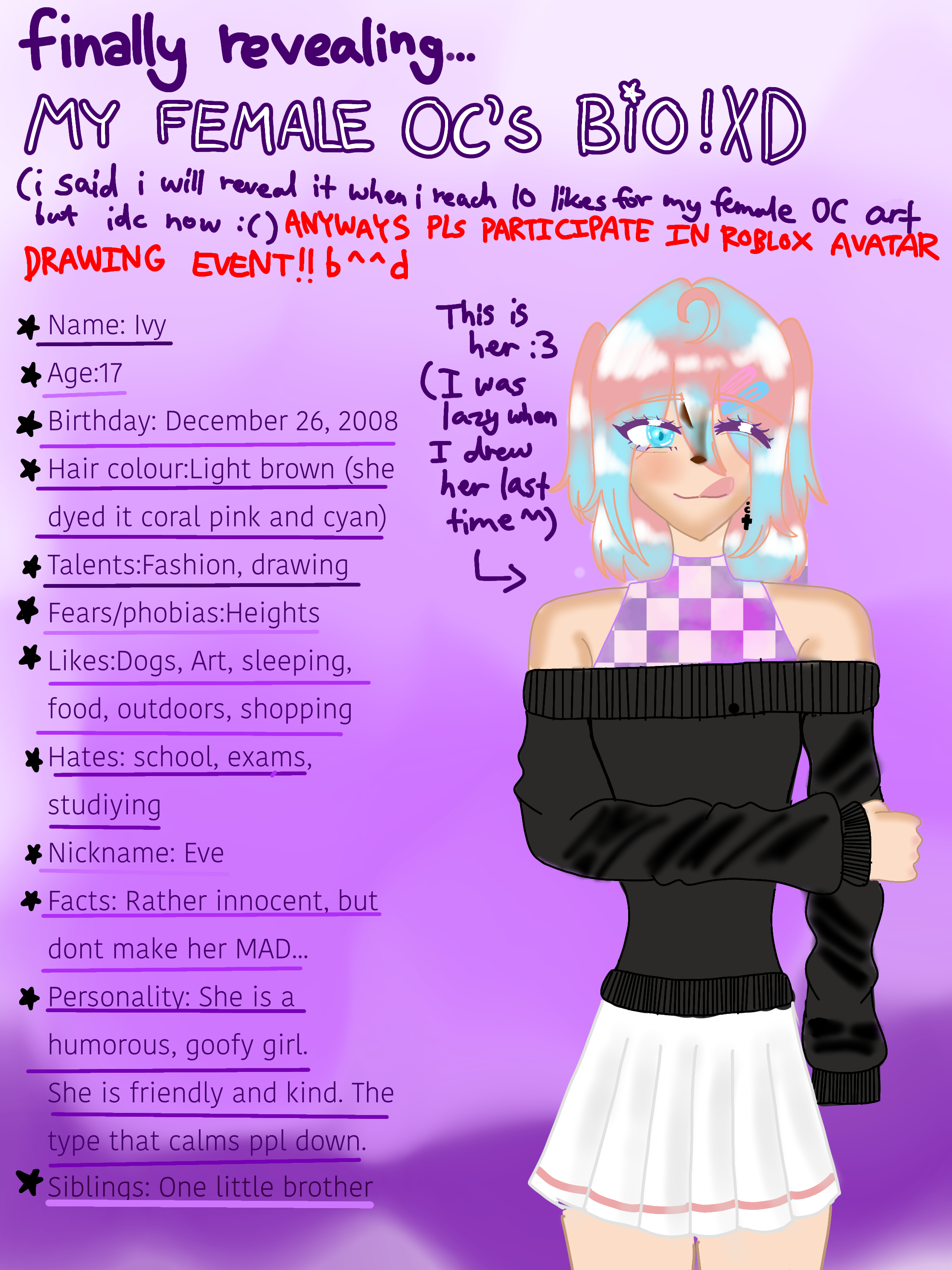 about my female OC - ibisPaint