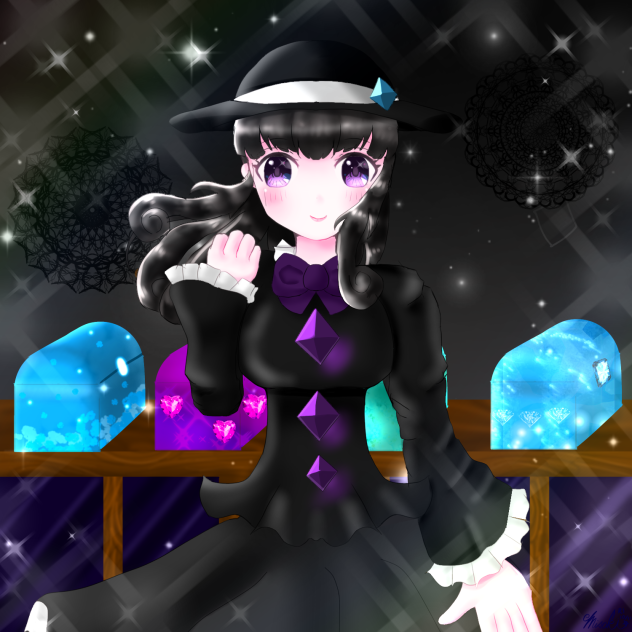 黒い部屋 Ibispaint