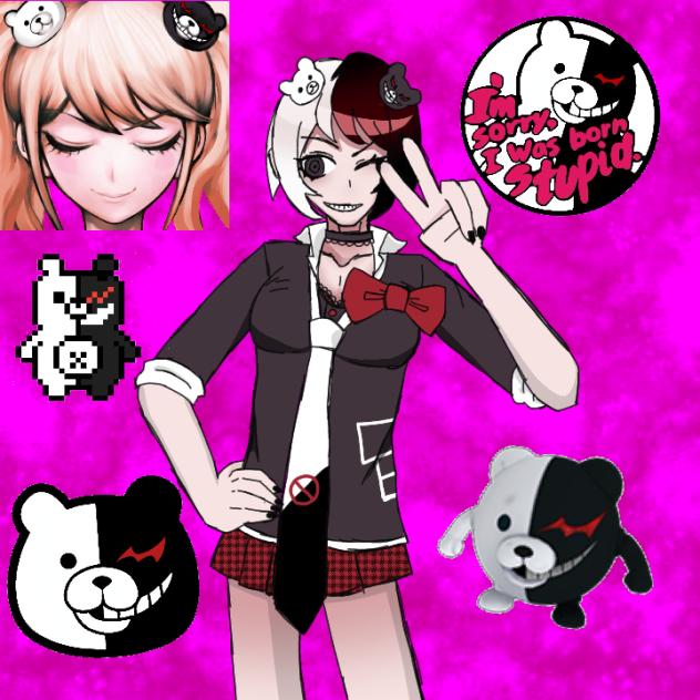 Monokuma as a human