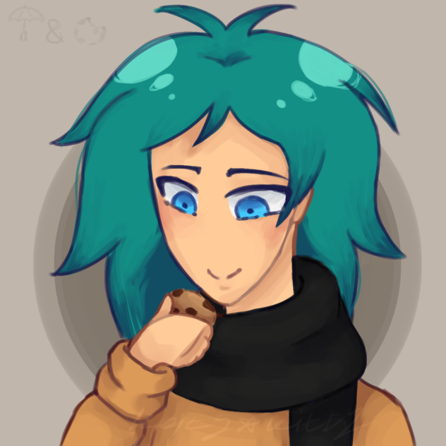 Зонтик и печенька