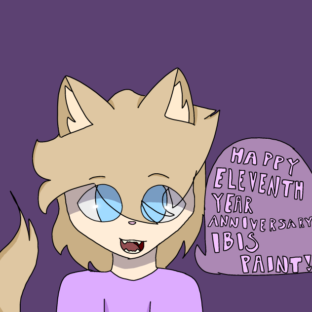 Happy 11th anniversary ibis paint!