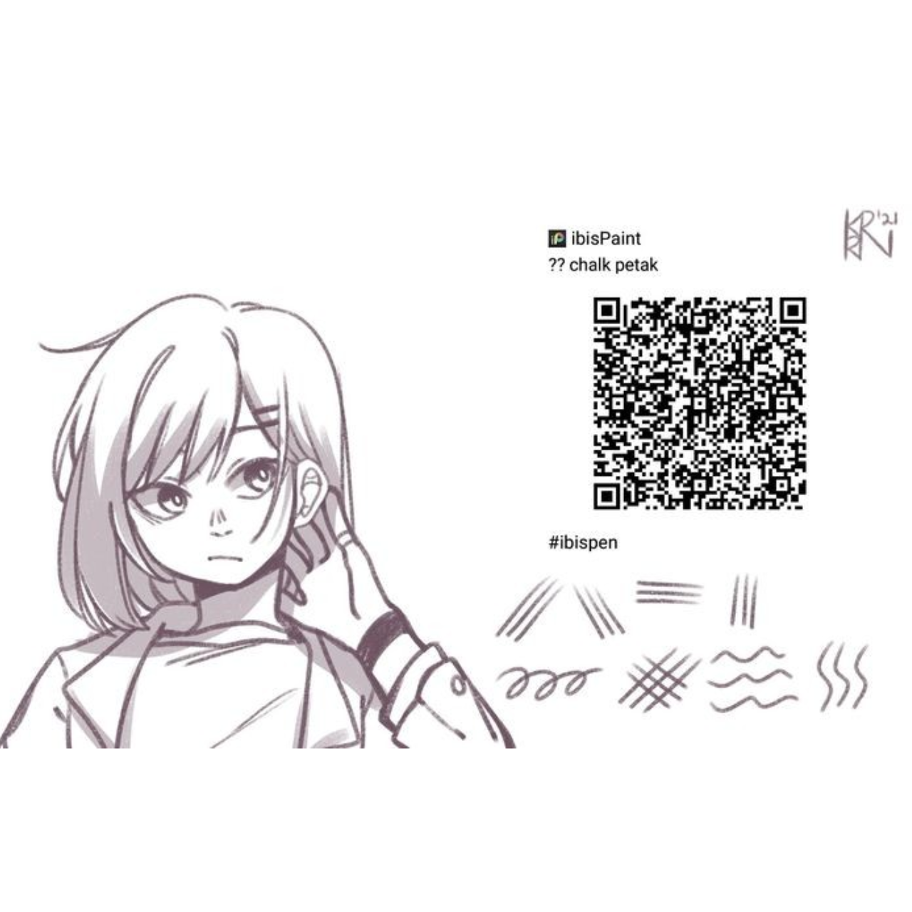 chalk petak ibisPaint