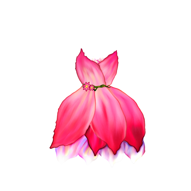 Fairy flower dress