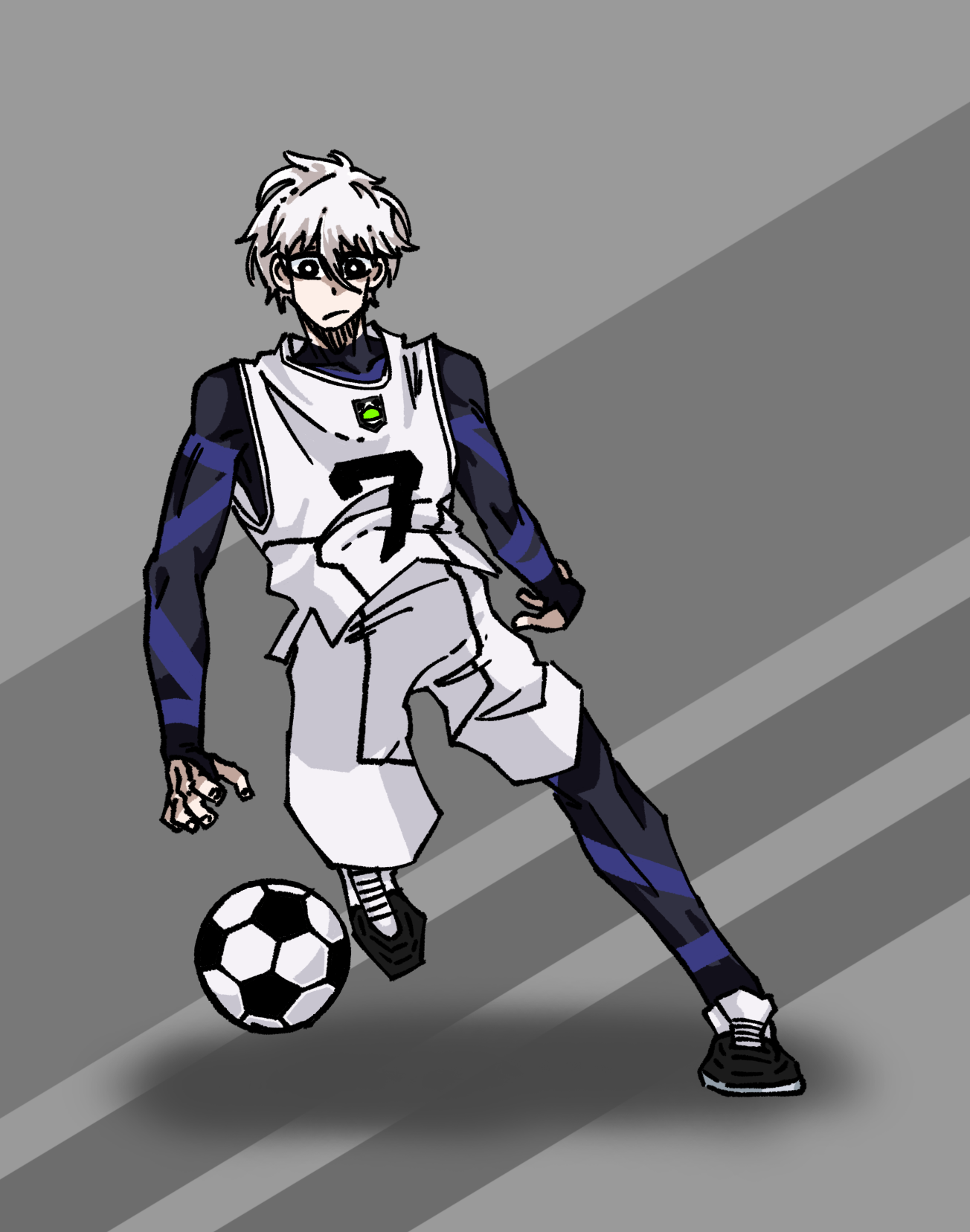 Nagi Seishiro from Blue Lock - ibisPaint