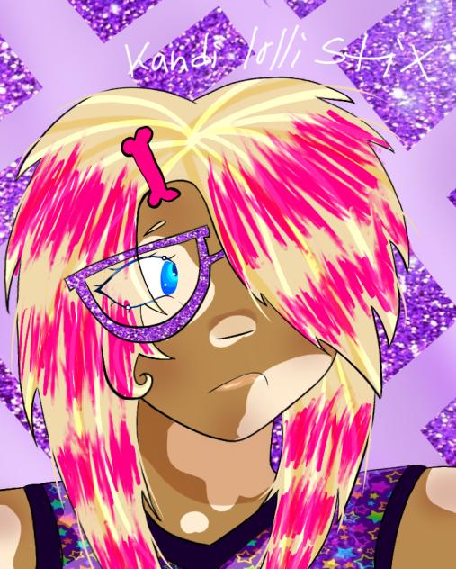 My oc with glasses!