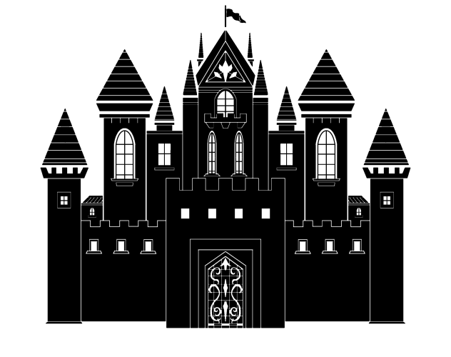 Castle Silhouette 1