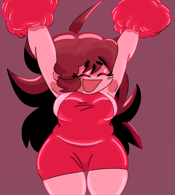 Girlfriend uwu redraw (old)