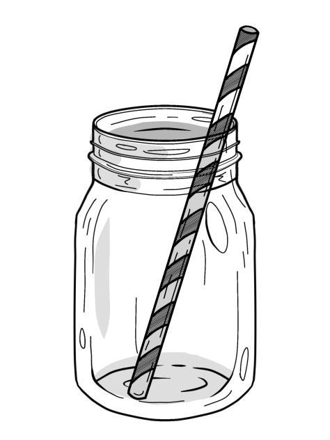 Transparent jar 3