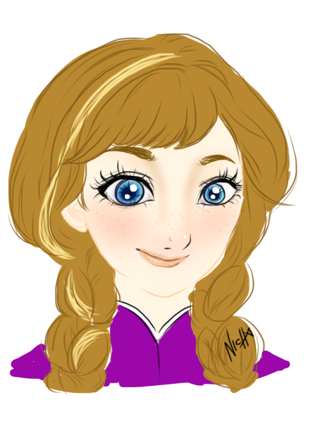 miNipandaz Princess Anna Frozen - ibisPaint