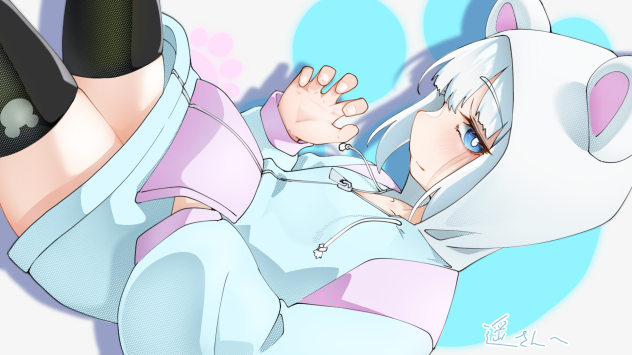 遥様の子 くまパーカー