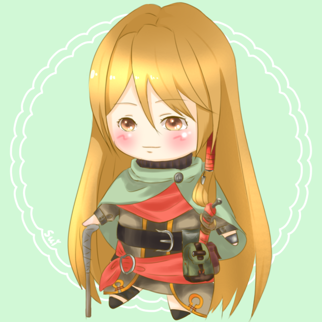 旅子さんのミニキャラ