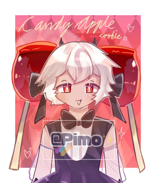 Candy apple cookie