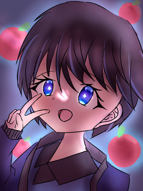 りんごさん2枚目