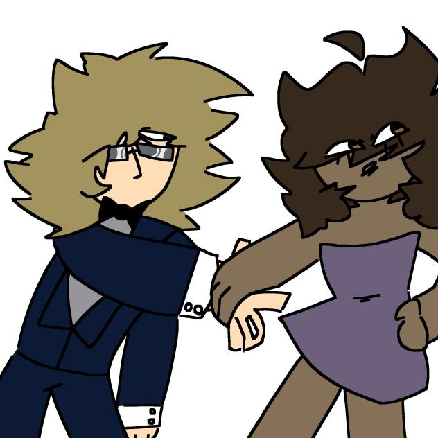 alora and their silly bf, blink