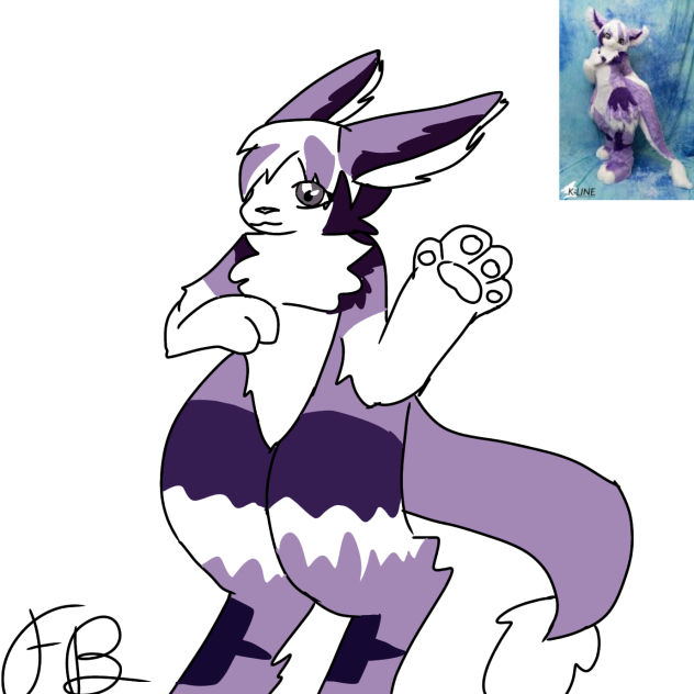 I drew someone's fursuit 2