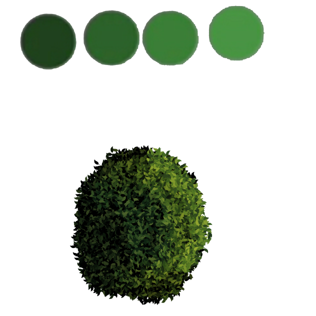 How to draw leafs - ibisPaint