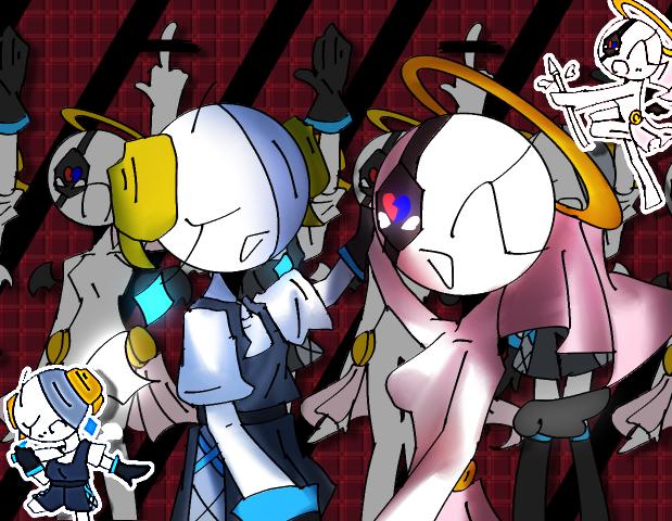 天使と悪魔と！！！！