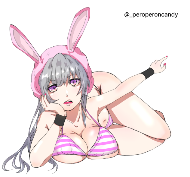 わがままうさぎ 塗ってみた
