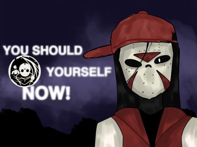 U SHOULD [ ] URSELF NOW