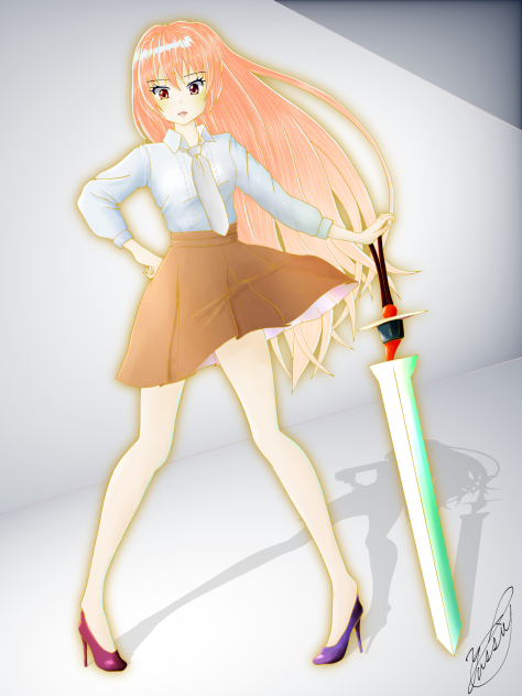 魔剣と女