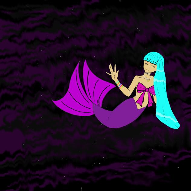 Space mermaid