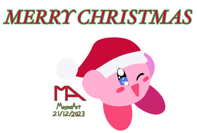 KIRBY WISHES YOU A MERRY CHRISTMAS