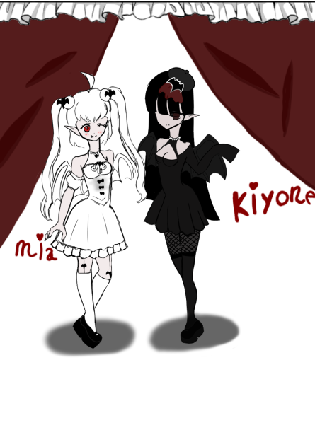 Vampire sisters 🦇🍴🔪🪦🩸