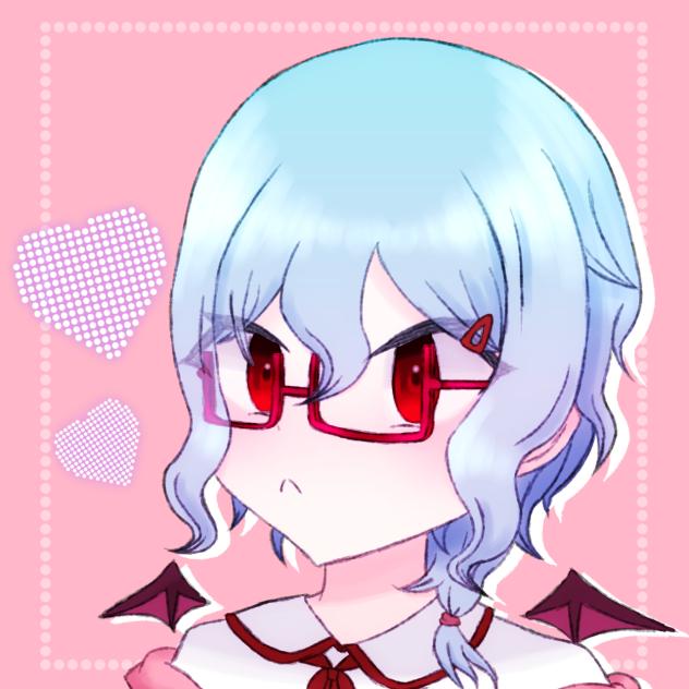 ゲーム風メガネレミリア