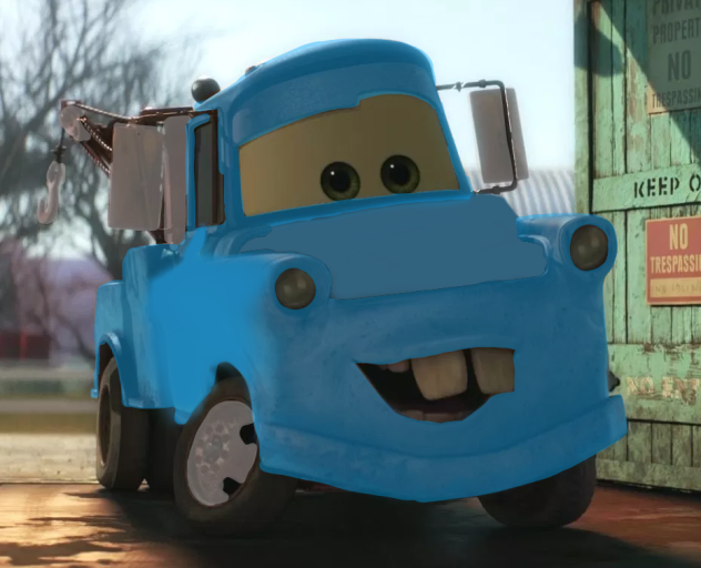 Brand new mater but in cars 3
